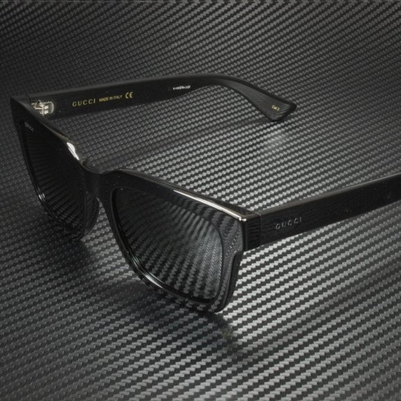 NEW Gucci Men's Black Smoked Sunglasses - Picture 1 of 4